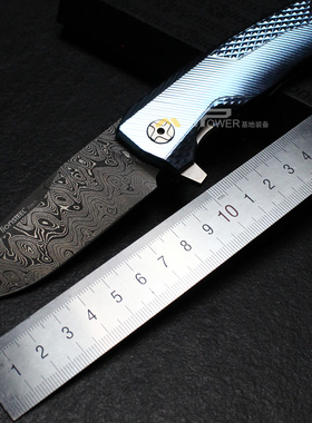 LionSteel意大利钢狮ROK重型折刀大马士革钢M390粉末钢高硬度户外