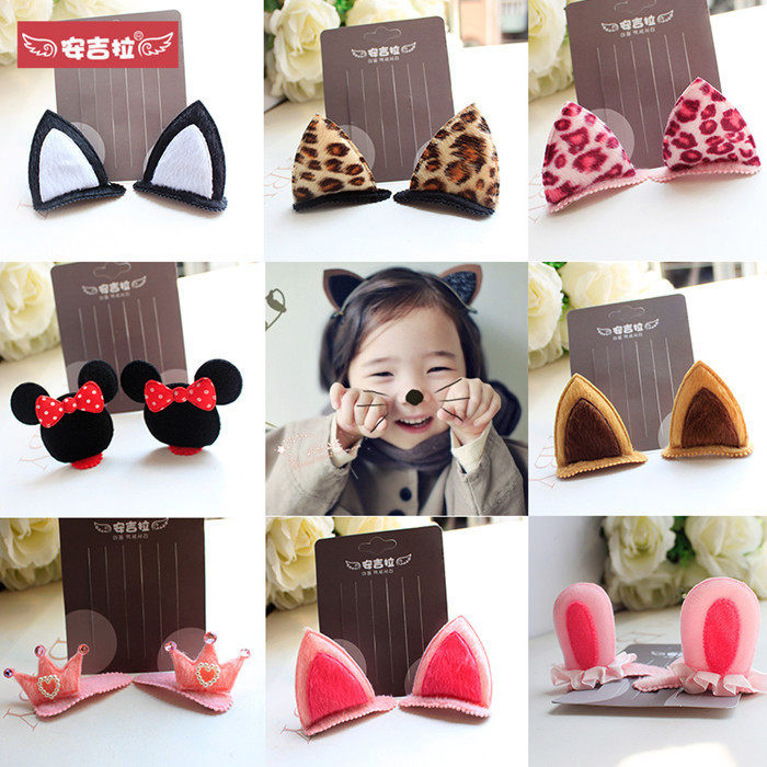 Angela children Hairdressing baby Hairpin Orecchiette Card issuance Plush lovely princess Children Infants Head ornamentin the Children/Baby/Family fitted , Children's Accessories , Hair Accessories  category - from Buy2taobao.com to provide professional Taobao agent buy service