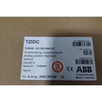 议价阀门定位器V18345-101752100N RZ 246136756 TZIDC 1048806