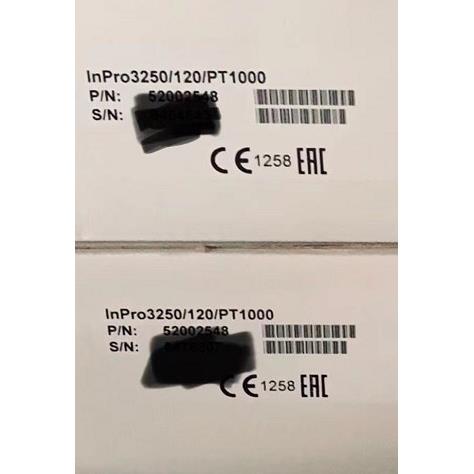 议价METTLER TOLEDO梅特勒pH电极O/N.52002548 InPro3250/PT1000/