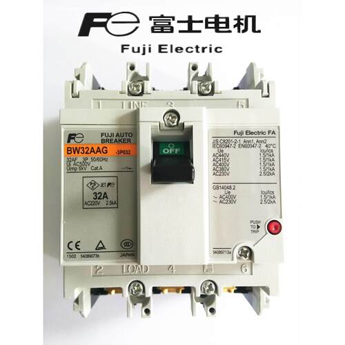 议价EW32EAG-3P005B富士FUJI塑壳断路器EW32AAG-2P015B
