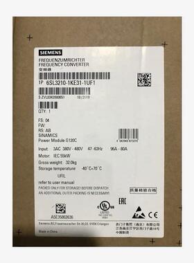 议价6SL3210-1KE32-4UF1G120C一体式变频器132.0KW
