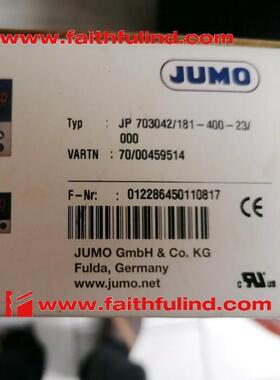 议价Jumo 00459514 久茂温控器 dTRON 308H 703042/181-400-23/00