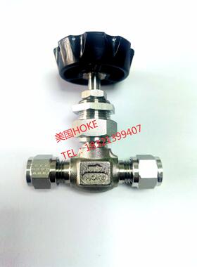 议价HE霍克 D3752G4Y 针型阀 1/4卡套 面安装