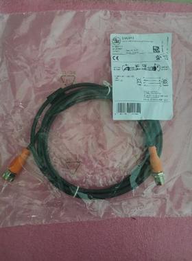 议价IFM 公母头 2米 4芯 M12连接线 EVC013