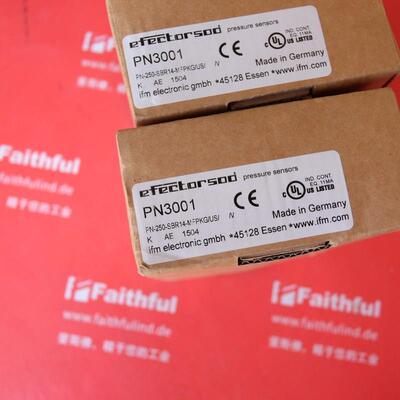 议价 PN3001 易福门压力传器 PN-250-SBR14-MFPKG/US/ /V