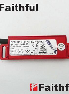 议价Euchner 106552 安士能安全开关 CES-AP-CR2-AH-SB-106552