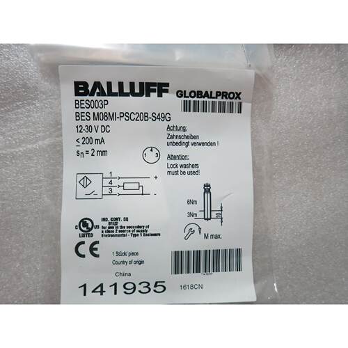 议价BALLUFFBES M08MI-PSC20B-S49G BES003P