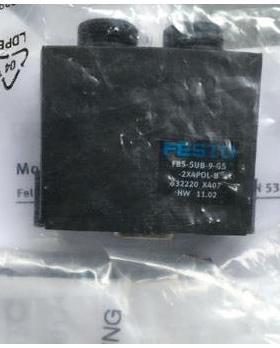 议价546190 532219费斯通FBS-SUB-9-BU-2X5POL-B CPV14-GE-DI02-8