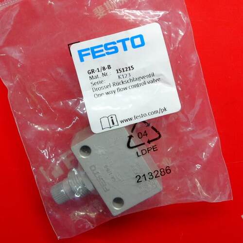 议价Festo 151215 费斯托单向流量控制阀 GR-1/8-B