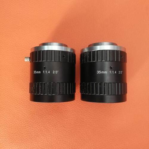 议价ZLKCHM3514MP5 35MM焦距500万像素 2/3 F1.4 工业镜头C口