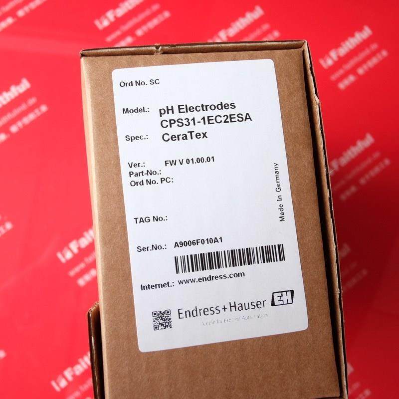 议价 CPS31-1EC2ESA 恩德斯豪斯模拟式pH电极传器 Ceratex