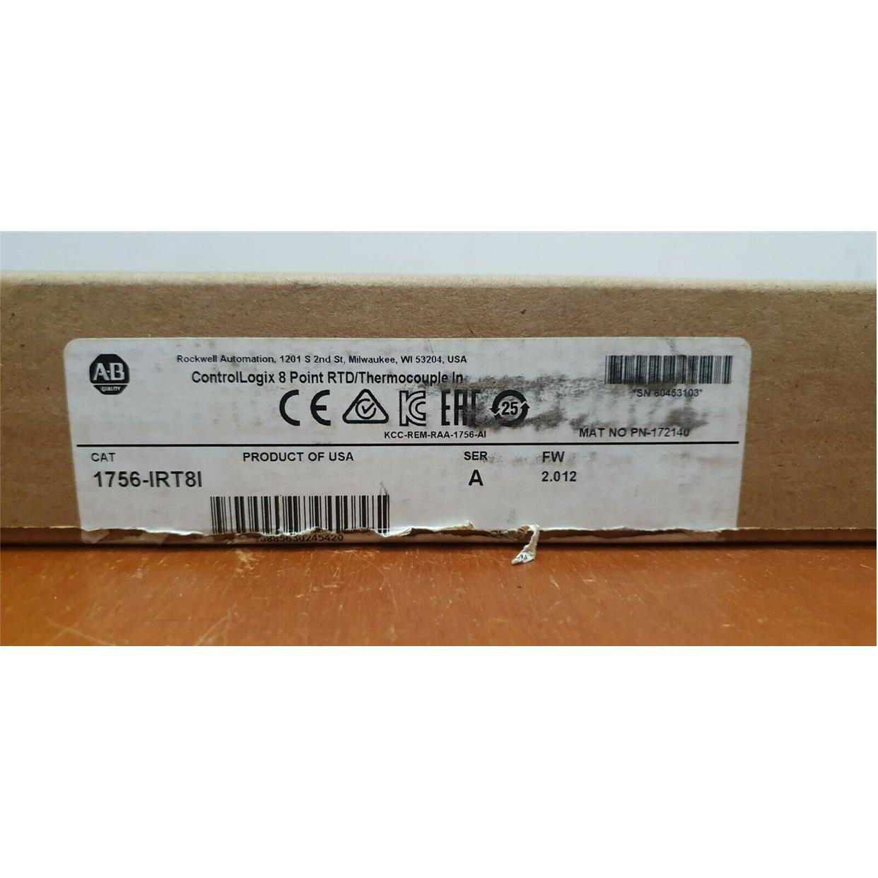 议价Allen Bradley 1756-IRT8I /A Pkg