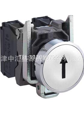 议价XB4BA3341白色按钮1NO符号ZB4BZ101+ZB4BA334平头按钮
