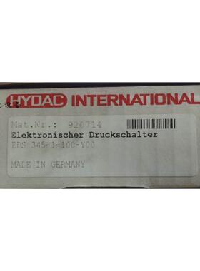 议价HYDAC压力开关继电器EDS 345-1-100-Y00传器920714