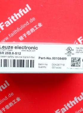 议价Leuze 50108489 劳易测光电传器 SLSSR 25B.8-S12