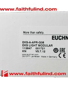 议价Euchner 113647 安士能安全模块 EKS-A-APR-G08 EKS LIGHT