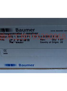 议价Baumer堡盟编码器RTD1B14Y3P17100.5D2SR12E10