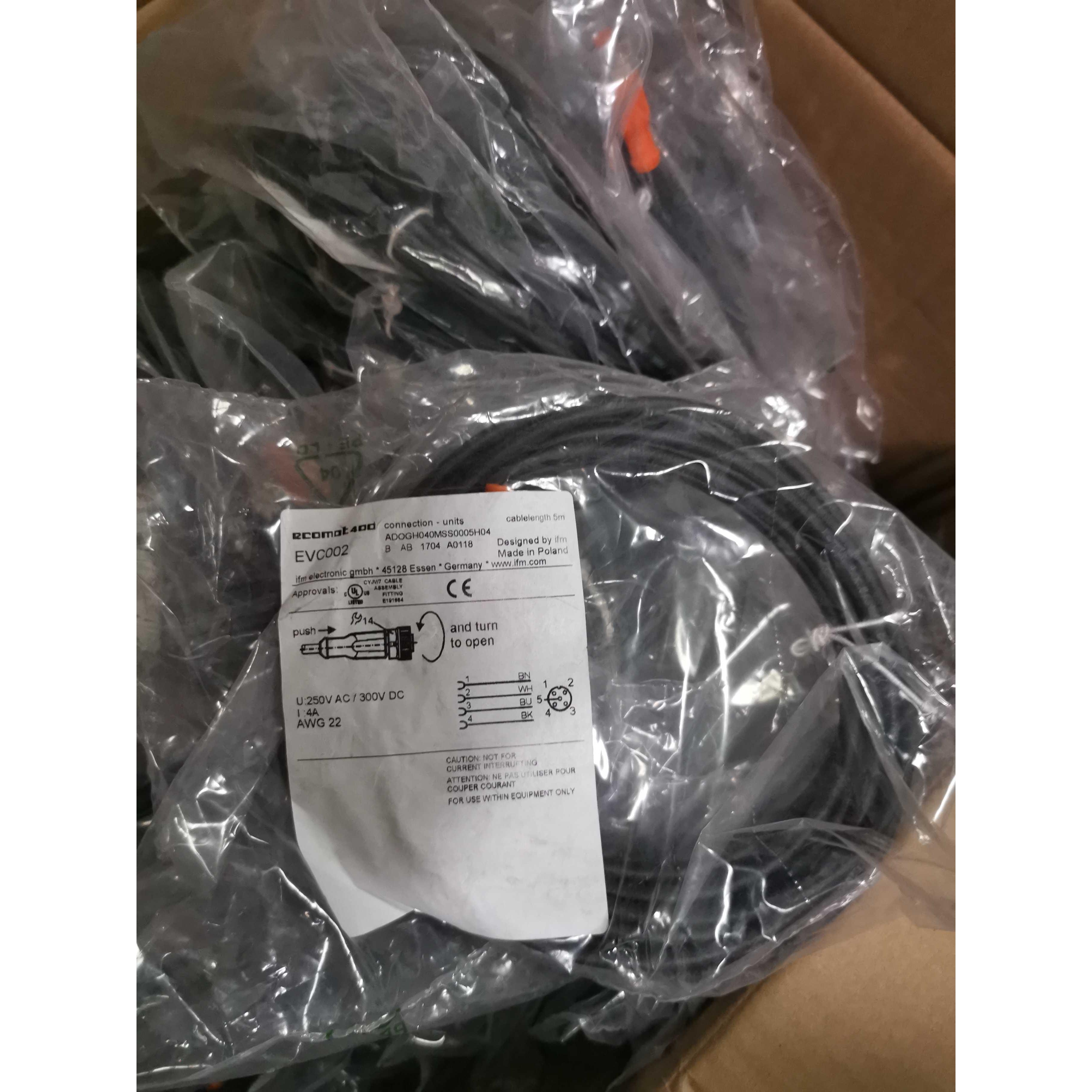 议价IFM EVC002连接线EVC005