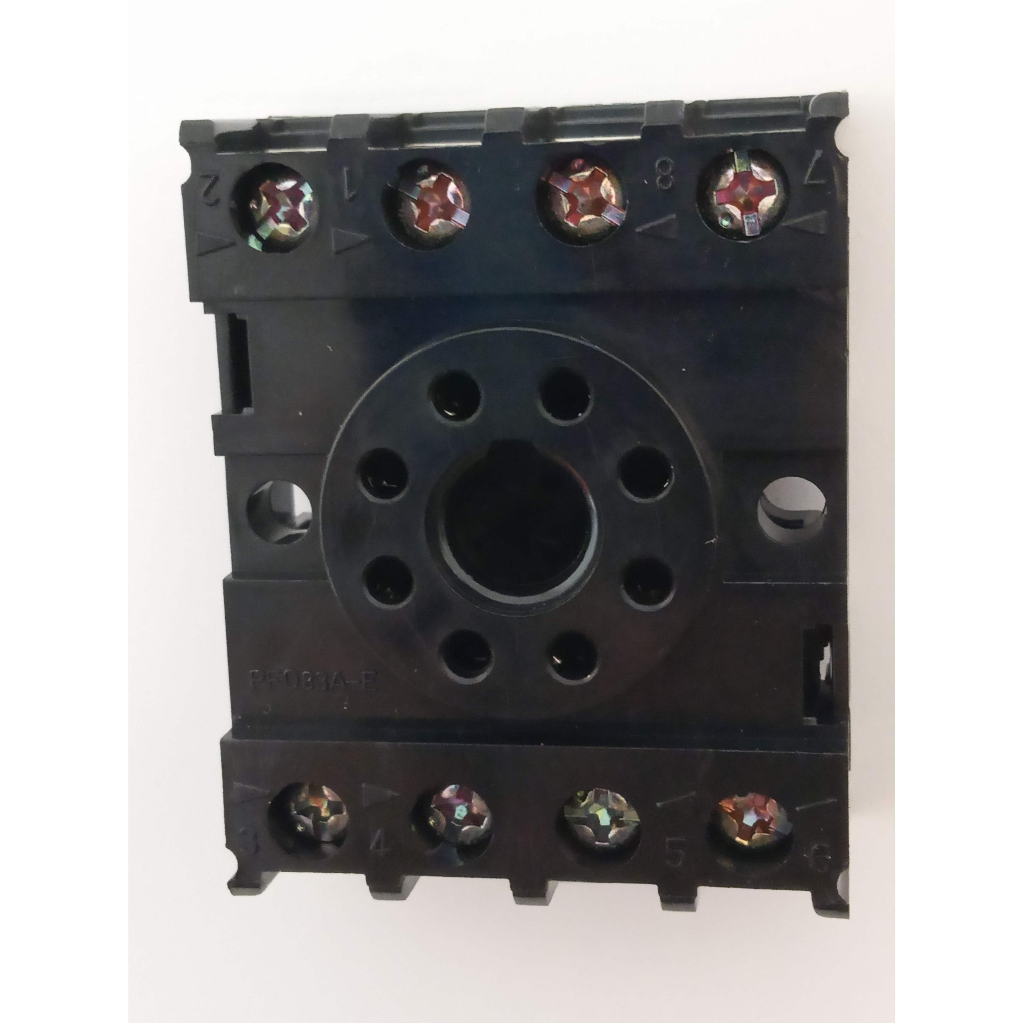 议价PF083A-E时间继电器插座8PFA/P2CF八脚安装底座CZS08C/P3G-08