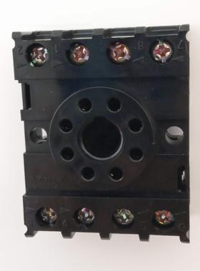 议价PF083A-E时间继电器插座8PFA/P2CF八脚安装底座CZS08C/P3G-08