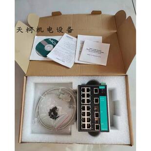 议价MOXAEDS-518A工业级千兆以太网可网管可环网交换机