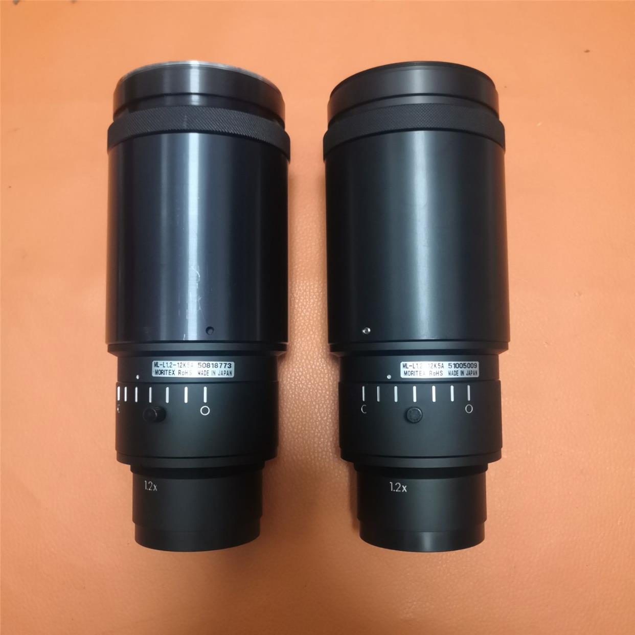 议价MORITEX茉丽特ML-L1.2-12K5A工业线扫镜头 12K08KM72接口1.2X