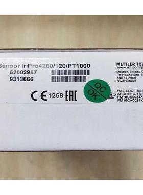 议价52002987耐高温高压电极InPro4260/120/PT1 梅特勒电极