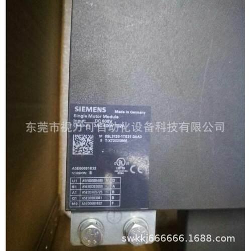 议价S120变频器132A伺服驱动器 6SL3120-1TE31-3AA3