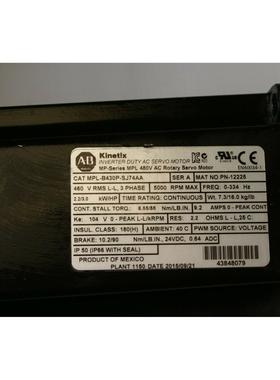 议价MPL-B430P-SJ74AA 伺服电机