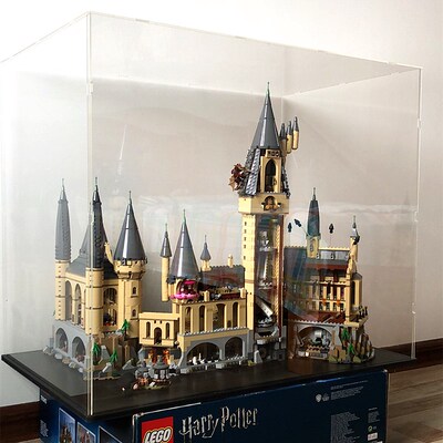 乐高71043哈利波特霍格沃茨城堡专用亚克力展示盒lego防尘罩