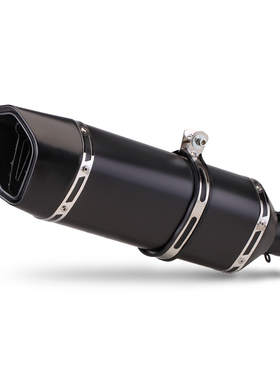 摩托车排气管改装 DUKE390 无极300AC CBR500R SC罗马直出式排气