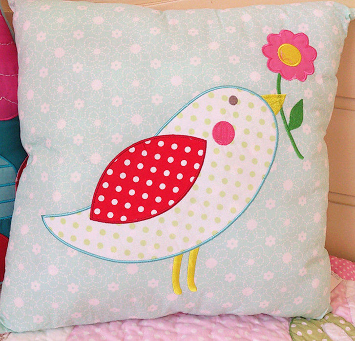 新款幼儿园午睡靠垫靠枕背 纯全棉床头布艺软饰 田园风格小鸟抱枕,居家布艺,靠垫/抱枕,淘宝优惠券,粉丝福利购,淘宝优惠卷