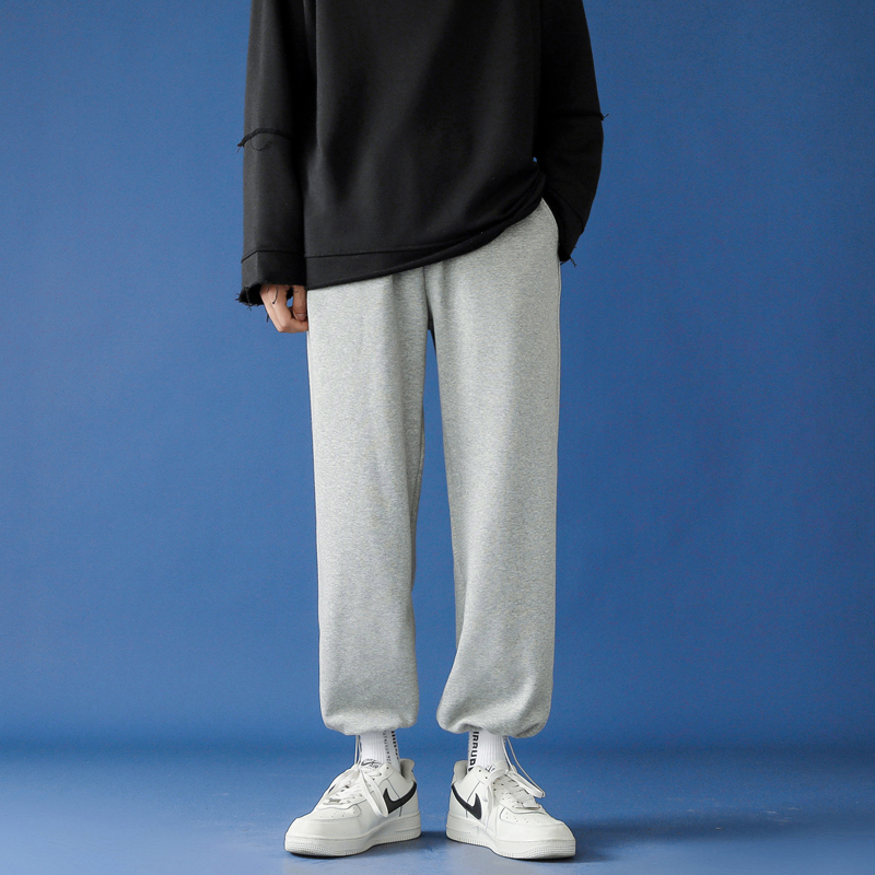 Double purpose trousers with plush in autumn and winter