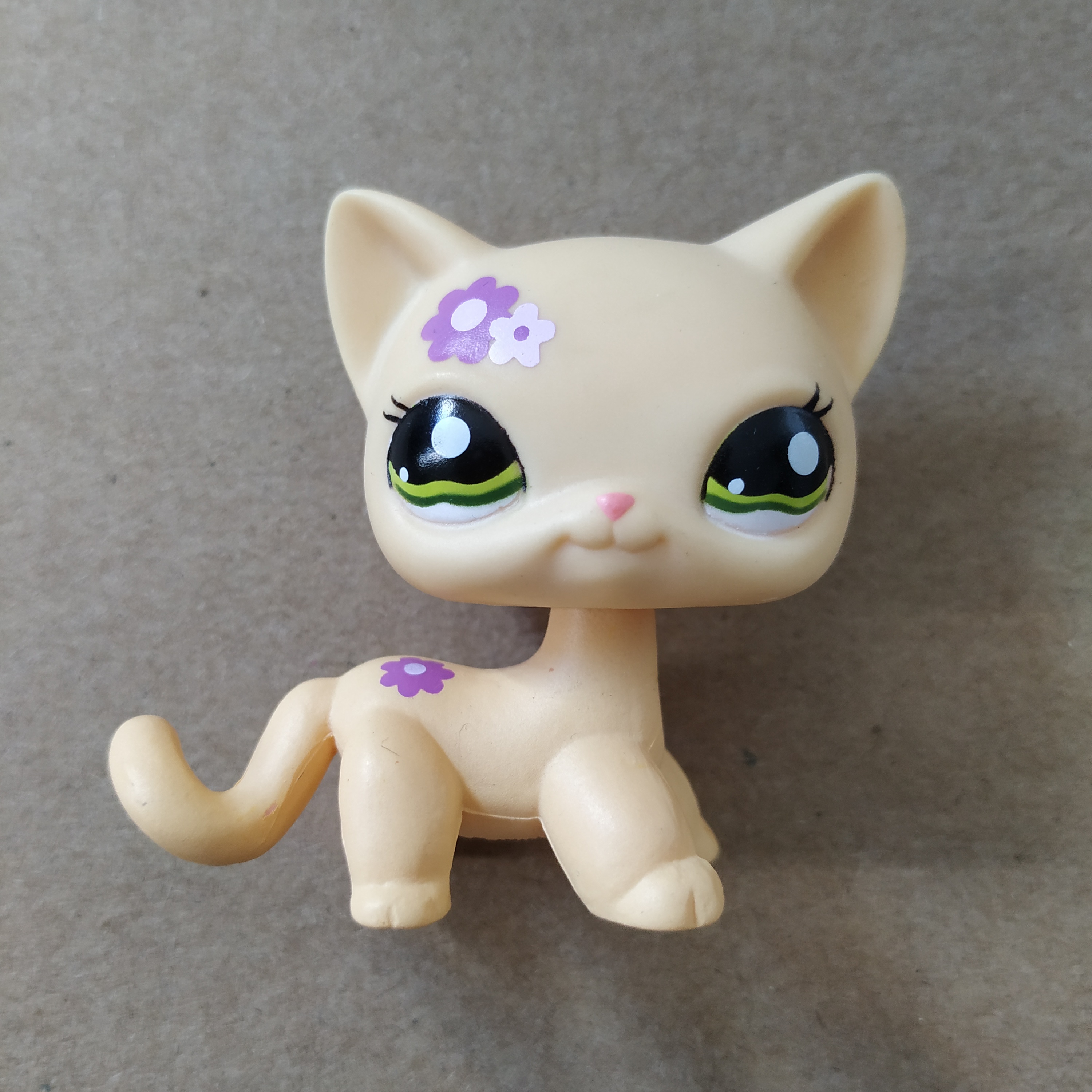 LPS Q版宠物 pet微型可爱的小朋友玩具 花猫 玩具