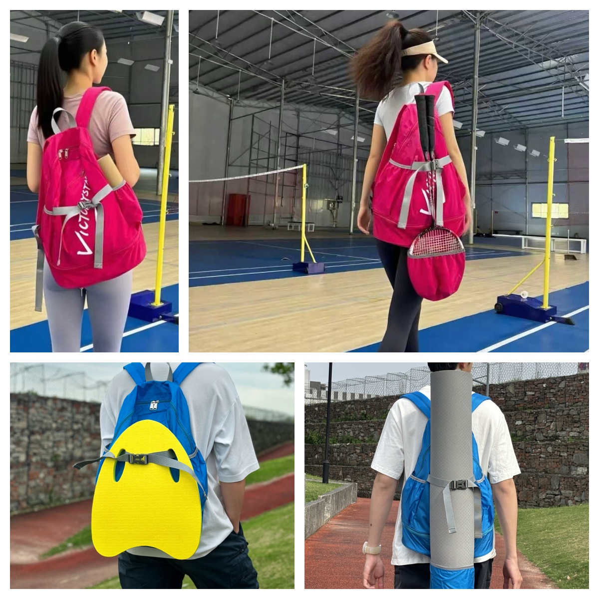 运动瑜伽健身包干湿分离鞋仓超轻