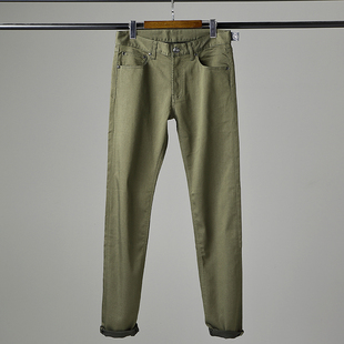 主打原棉！教科书式做工 秋冬男士休闲裤子修身小直筒纯色潮 0201