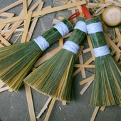 高品质纯手工天然竹刷 洗锅清洁刷酒店厨房用刷 洗铁锅神器锅刷子