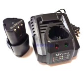 大有DEVON 小强 12V双速充电钻手钻螺丝刀锂电池5241座充充电器