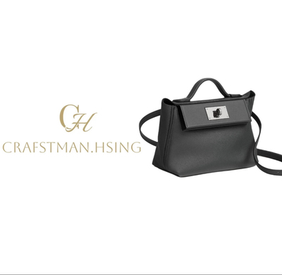 匠者老邢- mini款2424小牛皮女包单肩斜挎包全手缝蜡线