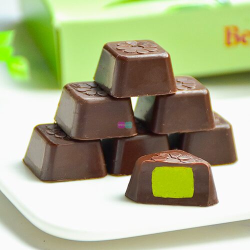 进口Beryl’s抹茶味夹心黑巧克力