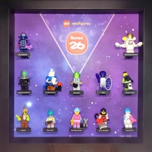包邮积木收纳创意相框太空第26二十六季抽抽乐LEGO71046乐高人仔1