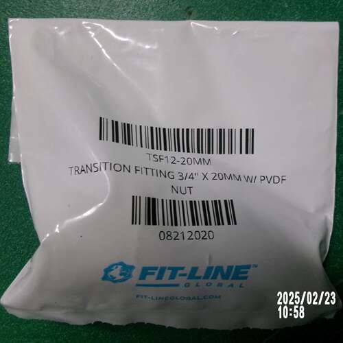 询价FIT-LINE 过渡管件TSF12-20MM议价