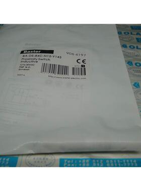 【工控数码】询价 BASTER 巴斯特接近传感器 BA-DS-84C-N12-Y