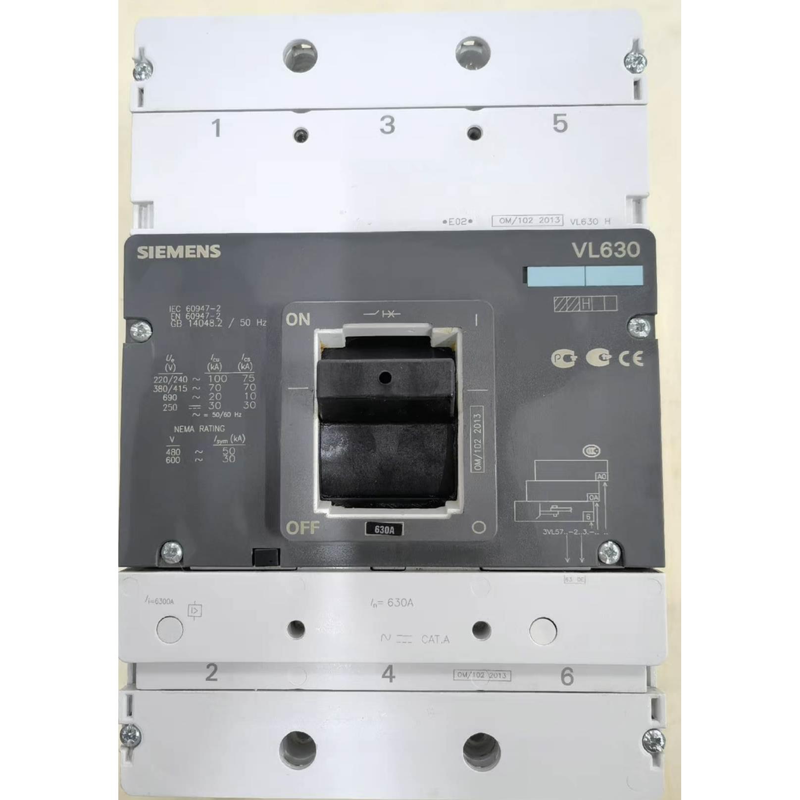 询价西门子断路器3VL630 3VL9563-7DE30 3VL5763-1DE36-0