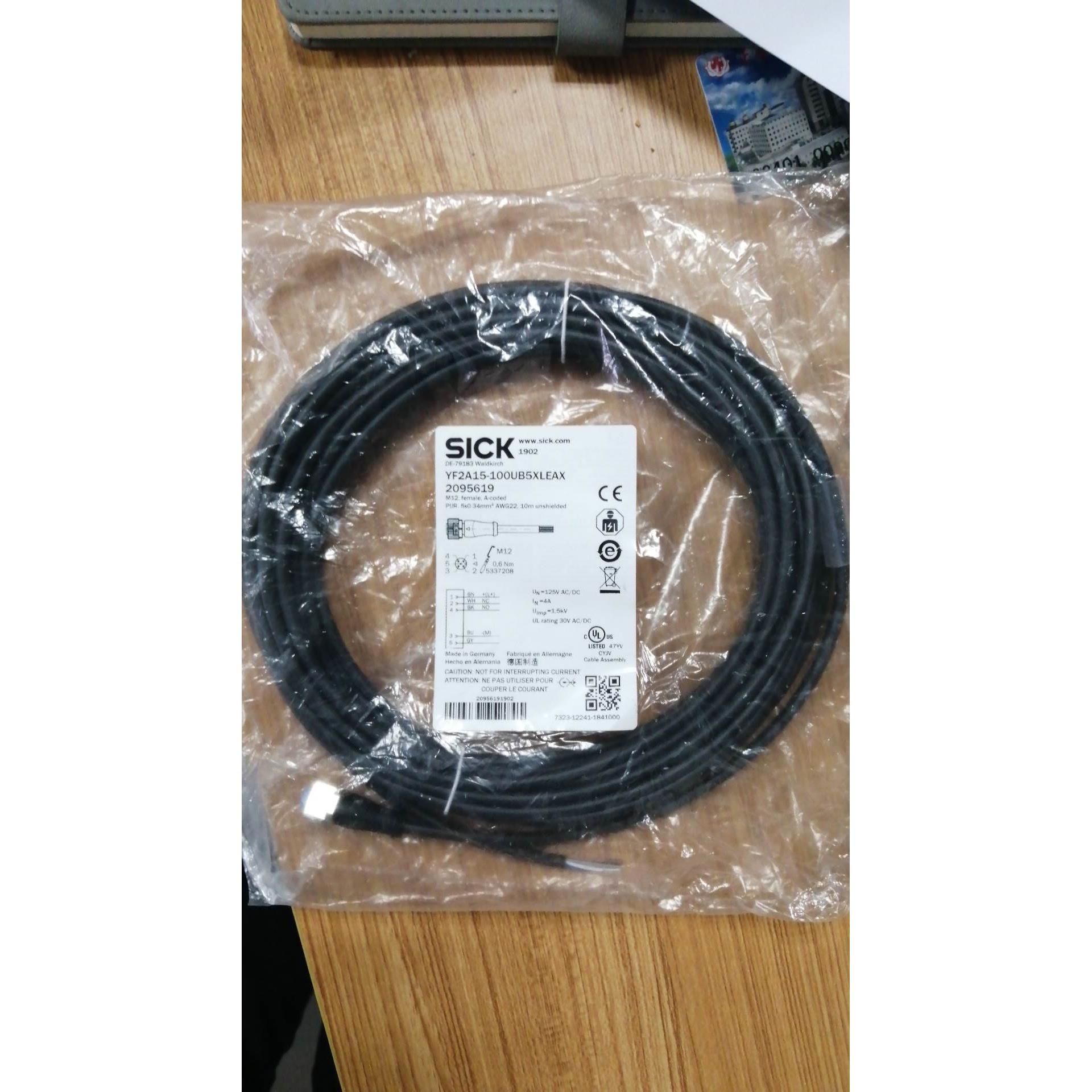询价原装SICK/西克 连接电缆 YF2A15-100UB5XLEAX 209561