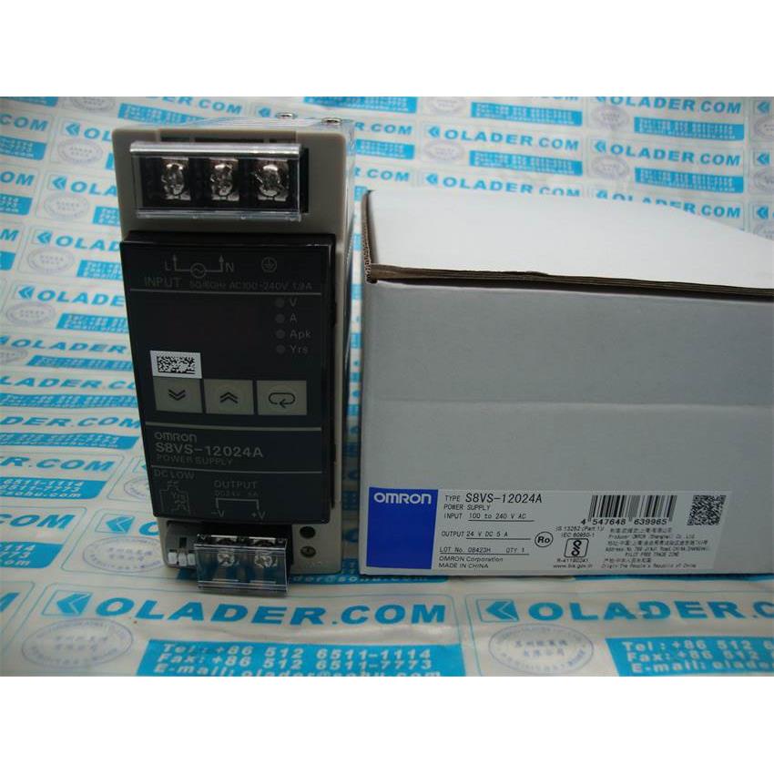 【工控数码】原装正品欧姆龙电源开关供应器 OMRON S8VS-1202议价