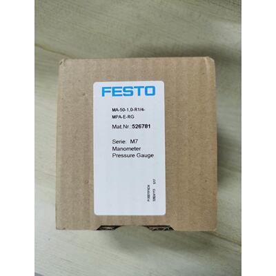 询价费斯托FESTO压力表 526781 MA-50-1,0-R1/4-MPA-E-RG