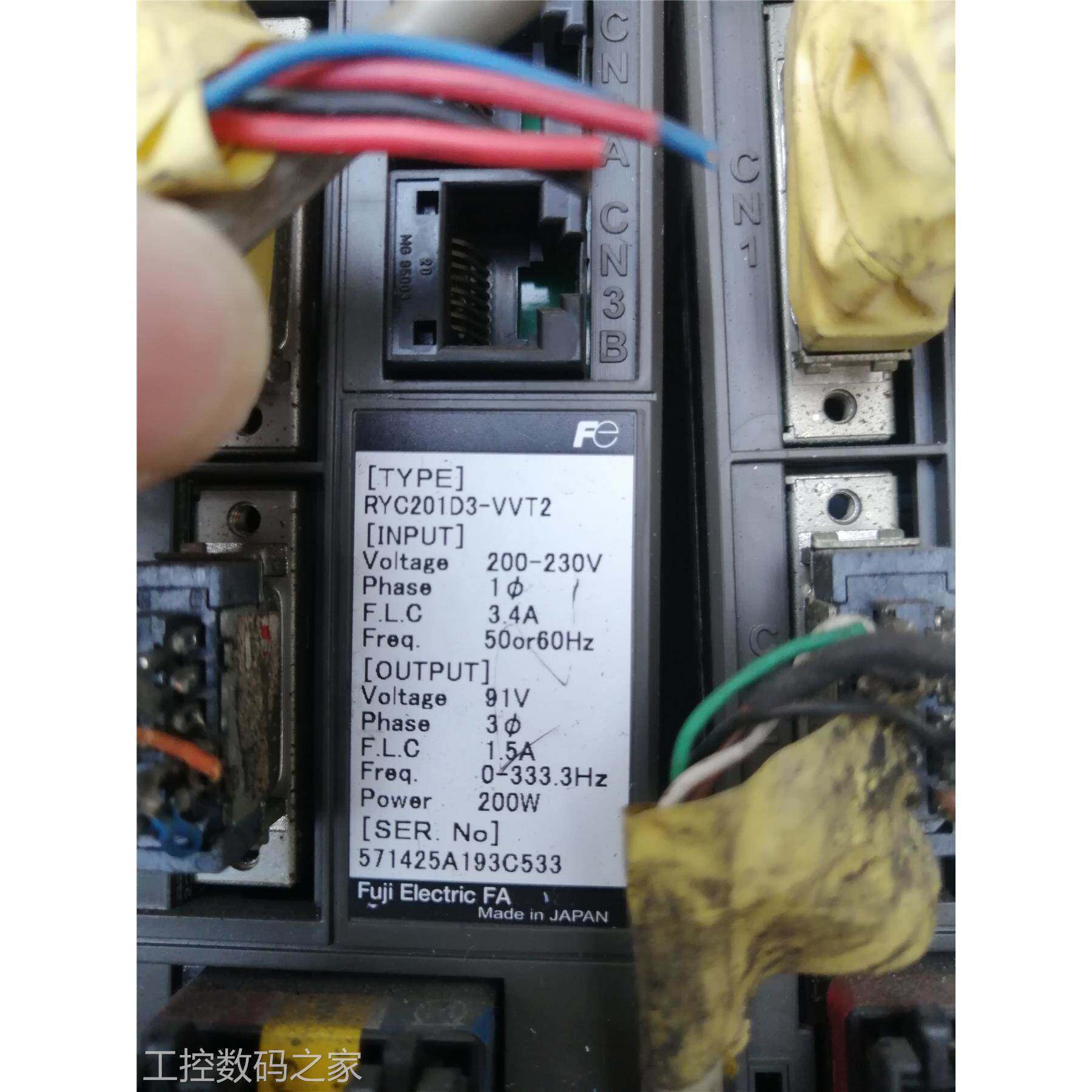 询价RYCY201D3-VV2T2 伺服驱动器3 RC201D-VVT 拍前议价议价