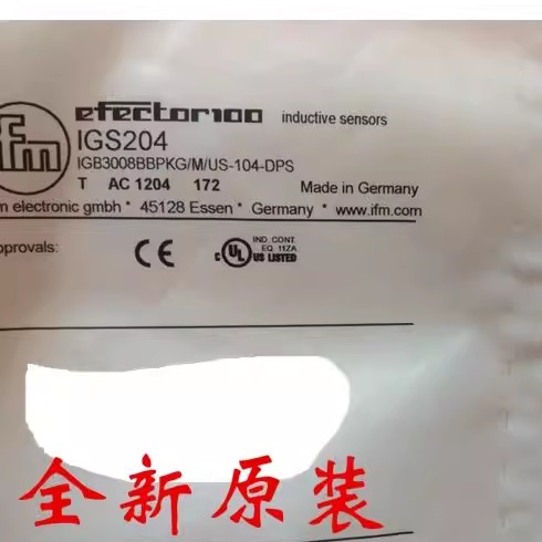 询价全新原装德国IFM易福门接近开关IGS204 IGB3008BBPKG/M/US-10